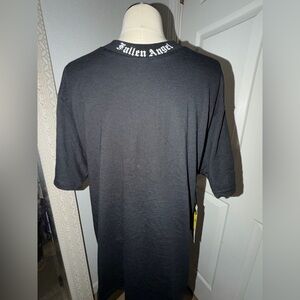 Fallen Angel Black Short Sleeve Graphic Tee - Men